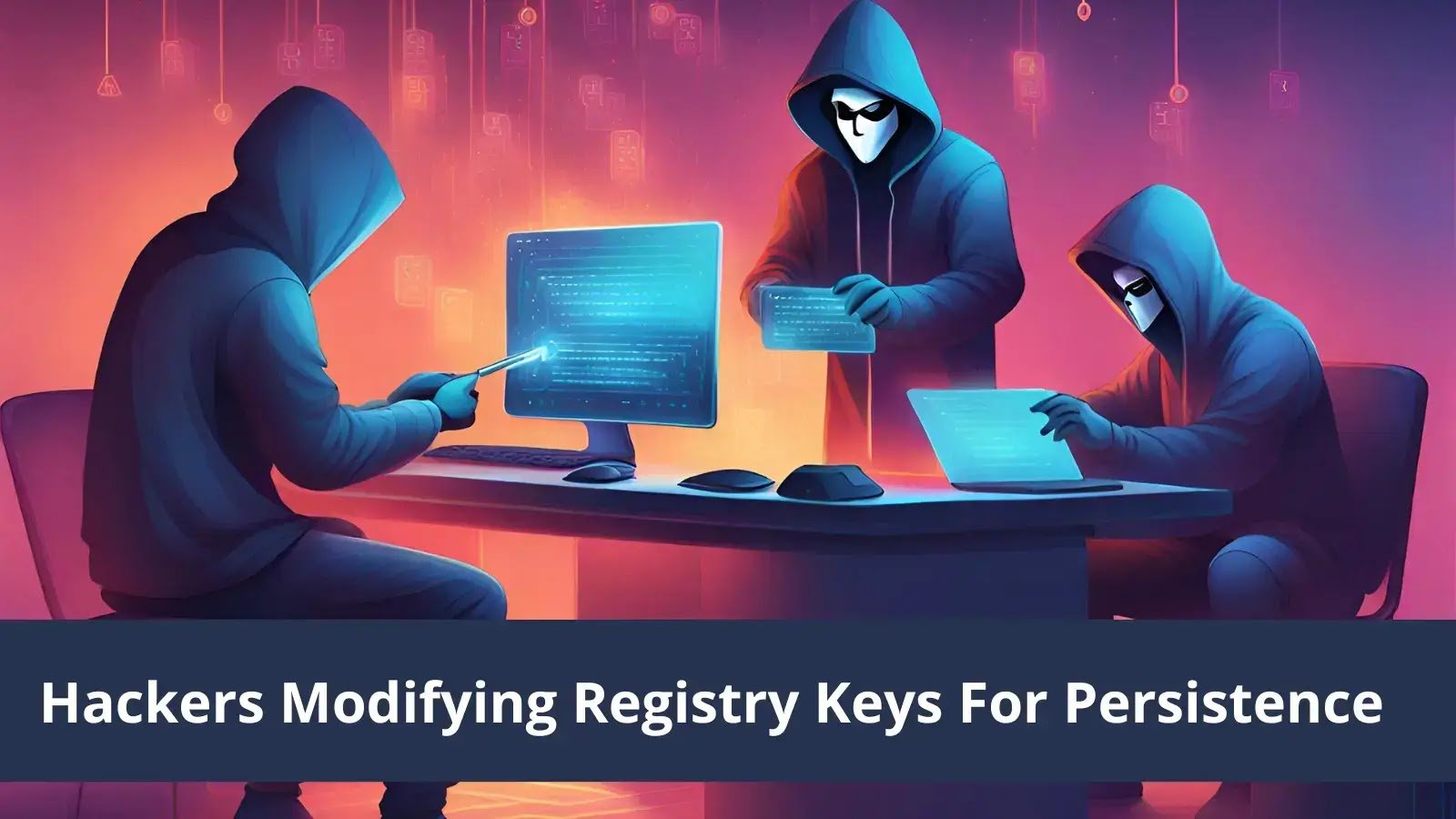 Hackers Modifying Registry Keys For Persistence